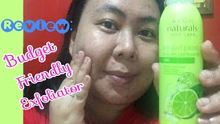 AVON NATURALS BRIGHTENING PEELING EXFOLIATOR  Mitch Alegre [upl. by Leihcey589]