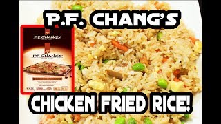 PF Changs FROZEN Chicken Fried Rice  WHAT ARE WE EATING  The Wolfe Pit [upl. by Durtschi]