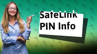 What is the PIN number for SafeLink SIM card [upl. by Nairbo]