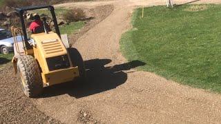 how to put in a “COMPACTED” gravel driveway doing it right [upl. by Adrianna54]