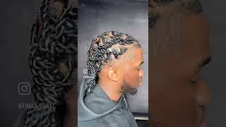 braids locsnyc hairstyles locs brooklynlocs hairstyle nychairstylist locsbraids nycbraider [upl. by Eldora]