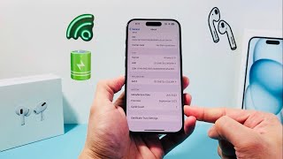 How to Check Battery Count Cycle on iPhone 15 New Method [upl. by Jacobsen607]