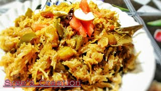 Veg Semai Pulao Recipe নিরামিষ দিনে সেমাই এর এই দারুন রেসিপিটি অবশ্যই একবার ট্রাই করুন [upl. by Gen]