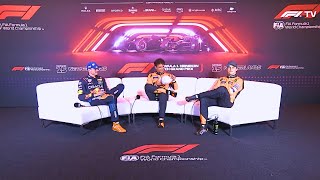 F1 Dutch GP Post Qualifying Press Conference  FORMULA 1 2024 Dutch Grand Prix [upl. by Menides]