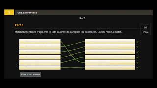 MyEnglishLab solucion Test Unit 3 Summit 2 [upl. by Eimyaj556]