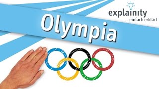 Die Geschichte der Olympischen Spiele einfach erklärt explainity® Erklärvideo [upl. by Llereg947]