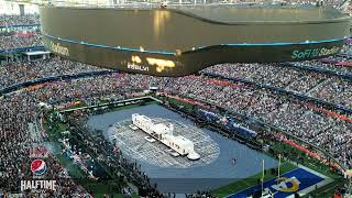 Super Bowl Halftime Show from inside SoFi Dr Dre Snoop Mary J Blige Eminem amp Kendrick Lamar [upl. by Sirret159]