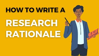 How to write a research rationale for history [upl. by Erlene]