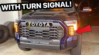 2024 Tundra Teardrop Fang Light Install Sequential  DRL [upl. by Eentroc]