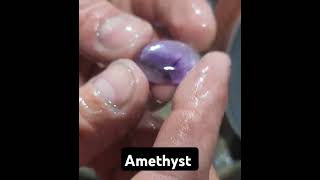 Ather great cabbachon  Amethyst [upl. by Halimaj]