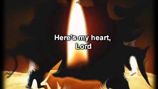 Heres My Heart David Crowder Worship video with lyrics [upl. by Enelym793]