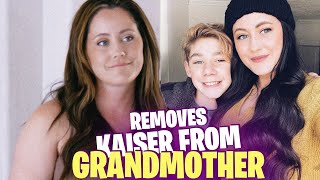 Jenelle Evans Removes Son Kaiser from Grandmothers Care Amid Family Controversy [upl. by Torrey]