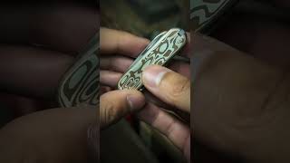 MOKUME GANE WOOD GRAIN SWISS ARMY KNIFE [upl. by Carling59]