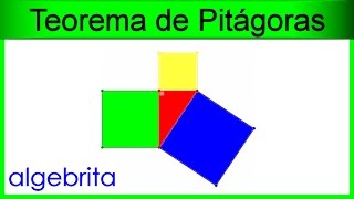 Explicación del Teorema de Pitágoras 351 [upl. by Cirala]