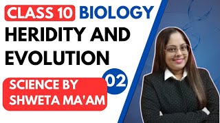 Heridity And Evolution  Class 10 Science Chapter 8  Science By Shweta Maam  Toppers Cos Academy [upl. by Annait]