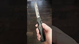 WHAT THE  Maxace Drago Single Action MEGA OTF shorts knife blade [upl. by Dorinda131]