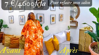 VLOG DÉFI 7€5000cfa 💫💥pour Deco 8 mars salon [upl. by Netsirk]