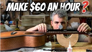 How To Make 60 An Hour As a Guitar TechStarting Luthier [upl. by Annasor]