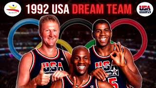 1992 USA Basketball Dream Team Is this the greatest team in sports history [upl. by Gloriana]