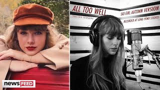 Taylor Swift’s ‘Red TV’ BREAKS Records  DROPS ‘All Too Well’ SAD GIRL Autumn Remix [upl. by Solegnave]