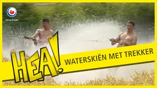 HEA Waterskiën met een trekker [upl. by Mikes]