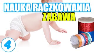 Jak pomóc dziecku raczkować  Nauka raczkowania  zabawa  Raczkowanie [upl. by Ecnarepmet]