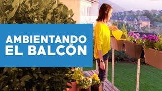 ¿Cómo ambientar el balcón con macetas [upl. by Reeve]