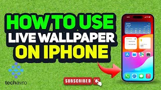 How to use live wallpaper on iphone 2024 [upl. by Nemlaz]