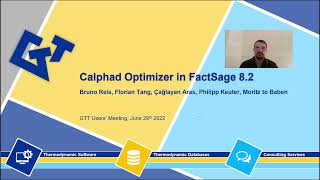 Calphad Optimizer in FactSage 82 – Bruno Reis [upl. by Kere]