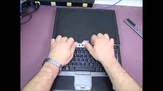 Dell Latitude D620 Keyboard replacement [upl. by Oiluarb]