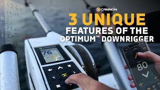 3 Unique Features of the Optimum™ Electric Downrigger [upl. by Housen]