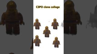 Lego Star Wars C3PO clone collage clones lego shorts [upl. by Eeryt]