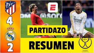 PARTIDAZO Atlético de Madrid ELIMINÓ al Real Madrid en octavos Golazo de Griezmann  Copa del Rey [upl. by Yarled]