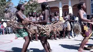 Traditional Namibian Dancing [upl. by Lirrehs]