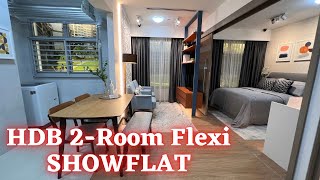 HDB BTO 2Room Flexi 46sqm  Showflat  Singapore [upl. by Crim]