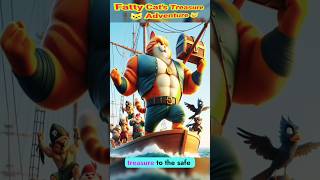 Fatty Cats Treasure Adventure aicat cutecat shortfeed fattycat [upl. by Ahsikal]