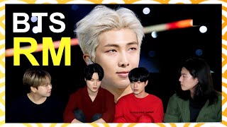 Koreans React To BTS RM Rap Legendary [upl. by Gundry247]