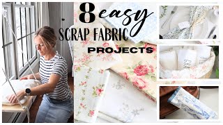 Easy Scrap Fabric Projects  Sewing Projects  Handmade Sewing Crafts  DIY Fabric Projects [upl. by Yenolem]