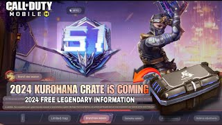 NEW Season 2 Series 1 Kurohana Weapon Crate 2024 Revealed Codm Season 2 Ranked Rewards 2024 Leaks [upl. by Woodring]