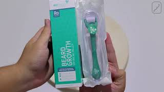 Neofollics Beard Growth Serum amp Beard Roller  Unboxing Video [upl. by Hayyikaz616]