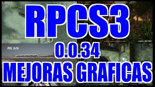 RPCS3 0034 VULKAN MEJORAS GRAFICAS [upl. by Kreiker]