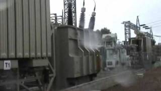 110 kV transformer switching on line [upl. by Niad]