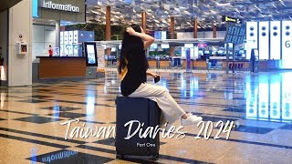 2 days in Taichung  Taiwan vlog pt 1  Solo travel 2024 [upl. by Mencher]