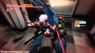 Metal Gear Rising Revengeance  R04 All Ranked Fights S Rank No Damage Revengeance [upl. by Slein814]