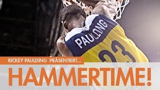 HAMMERTIME Rickey Paulding fängt den Pass von Chris Kramer und fliegt den Alley Oop ein [upl. by Jerrome]