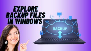 How to Explore Files Backed Up Using Windows Backup [upl. by Alaehcim]