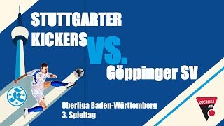 Oberliga BW 3 Spieltag Stuttgarter Kickers vs 1 Göppinger SV  Spielbericht [upl. by Laktasic]