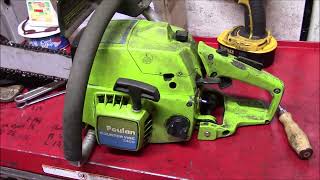 Quick Tune Up Poulan 3400 Chainsaw [upl. by Diarmit]