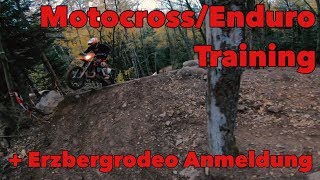 Mein erstes mal Enduro  Erzberg Prolog Anmeldung  Motocross Training Mitterteich [upl. by Divadnahtanoj339]