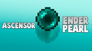 TUTORIAL ASCENSOR DE ENDER PEARLS FÁCIL EN MINECRAFT 116 [upl. by Let]